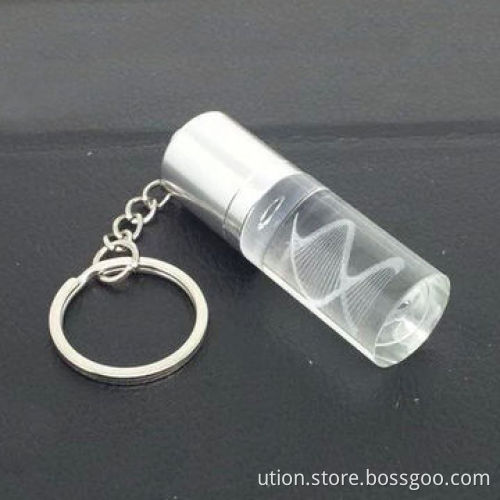 Elegant Crystal Stick Laser Logo USB Flash Drive in 2-32GB